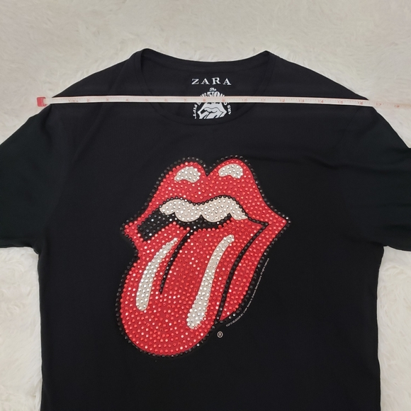 Zara Rolling Stones T-Shirt - Picture 5 of 10